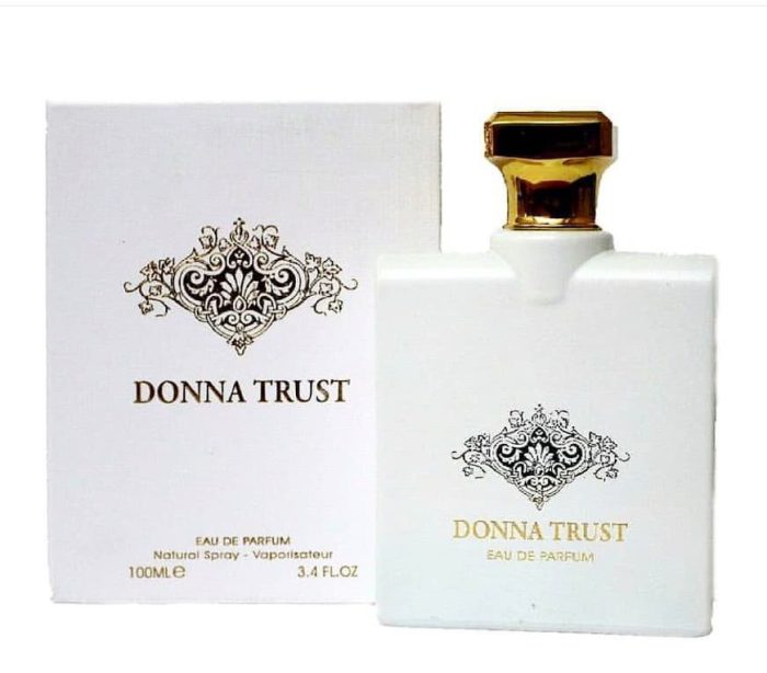 ادوپرفیوم زنانه فراگرنس ورد مدل Donna Trust حجم 100 میلی لیتر