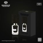 عطر ادکلن مردانه بلک افغان فراگرنس ورد مارکویی کالکشن کد 121 (Black Afgano) حجم 25 میل