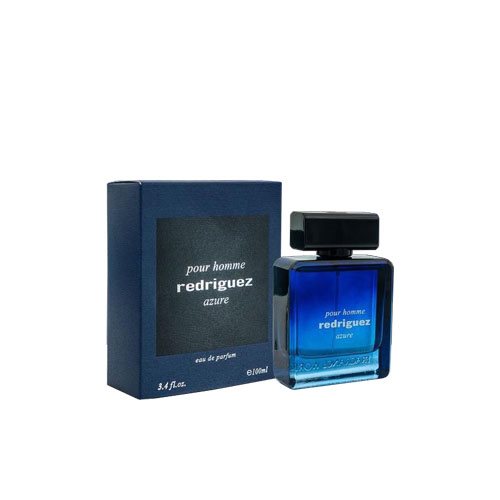 عطر ادکلن مردانه نارسیس رودریگز بلو نویر فراگرنس ورد ردریگز آزور (Fragrance World Narciso Rodriguez Bleu Noir)