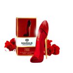 عطر ادکلن زنانه کارولینا هررا سی اچ گودگرل ولوت فتال (قرمز) مارکویی کالکشن کد 153 (Fragrance world Marque Collection Carolina Herrera Good Girl) حجم 25 میل