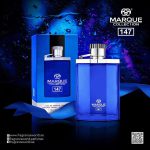 عطر ادکلن مردانه دانهیل دیزایر آبی مارکویی کالکشن کد 147 ( Marque Collection Dunhill Desire Blue) حجم 25 میل