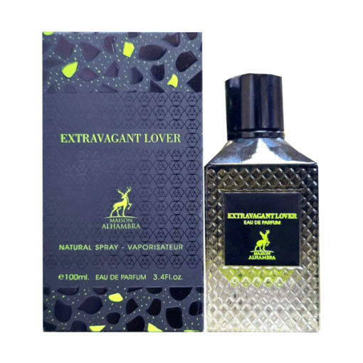 ادکلن الحمبرا مدل اکستراوگنت لاور رایحه والنتینو یومو بورن این روما گرین استراواگانزا