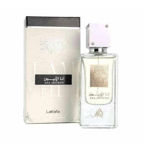 ادکلن عربی لطافه مدل انا الابیض حجم 60 میلی لیتر