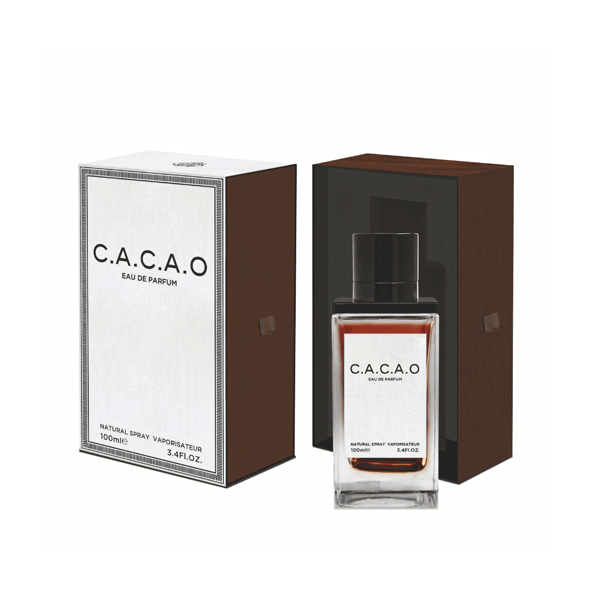 ادکلن فراگرنس ورد مدل کاکائو C.A.C.A.O حجم 100 میلی لیتر