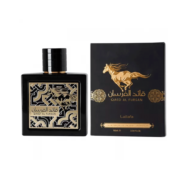 عطر ادکلن لطافه مدل قائد الفرسان عربی حجم 90 میلی لیتر