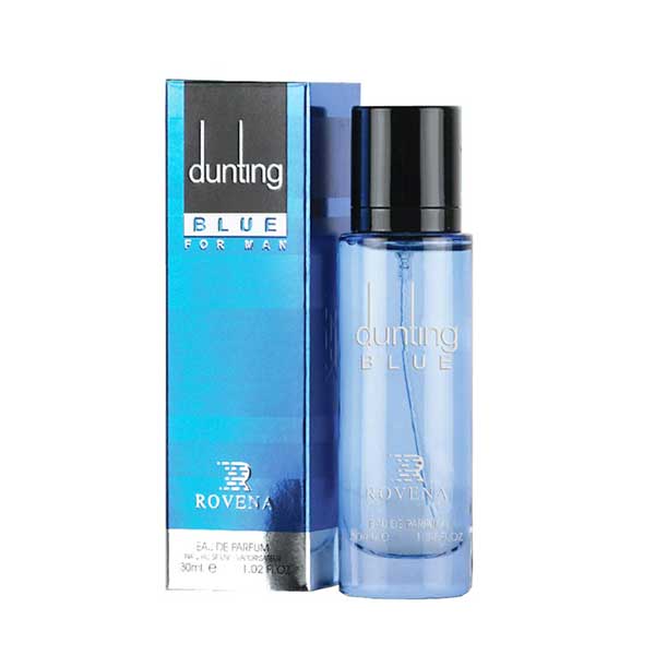 عطر جیبی مردانه روونا دانتینگ بلو حجم 30 میلی لیتر