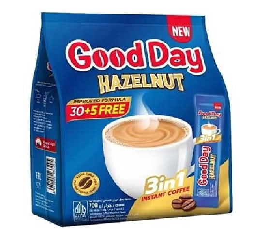 کافی میکس گوددی فندق 35 عددی Good Day Carrebian Nut