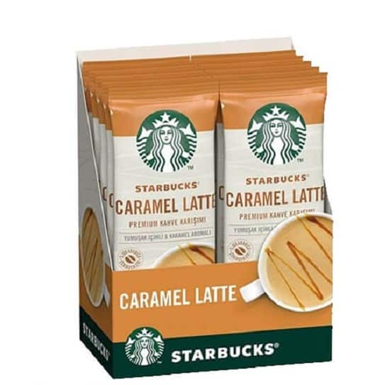 قهوه فوری کافه لاته استارباکس ساشه ای 22 گرم STARBUCKS CAFFE LATTE