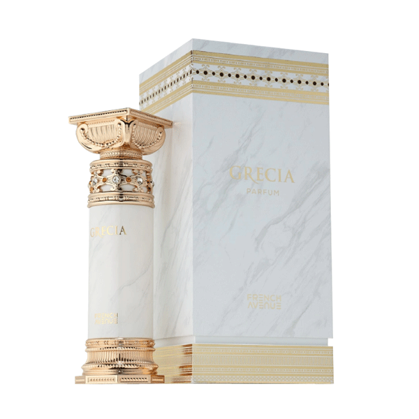 ادکلن فرنچ اونو مدل گرسیا پرفیوم Grecia Perfume رایحه له لیکویید ایمجینر بلانچ بته